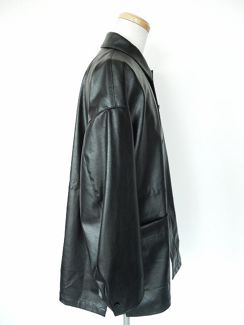 08sircus Synthetic leather coverall | www.gamutgallerympls.com
